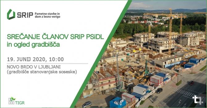 Srečanje članov PSiDL: Ogled gradbišča stanovanjske soseske